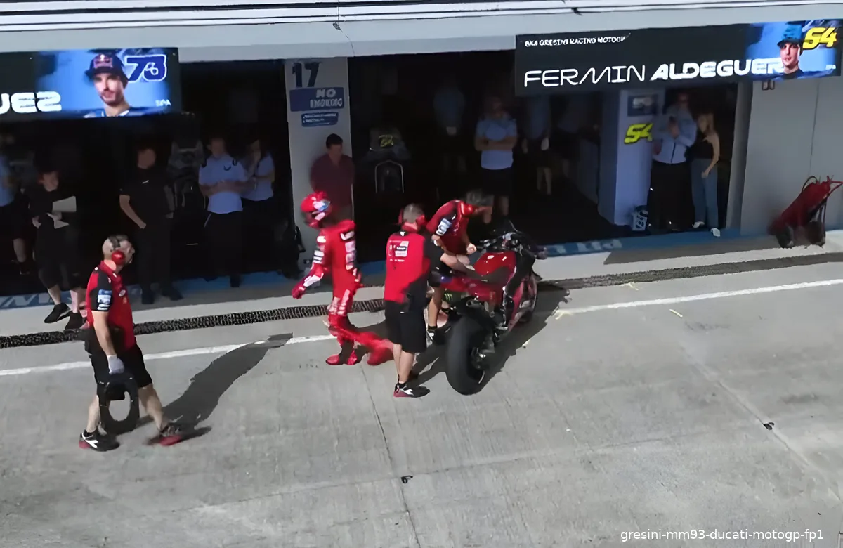 gresini mm93 ducati motogp fp1
