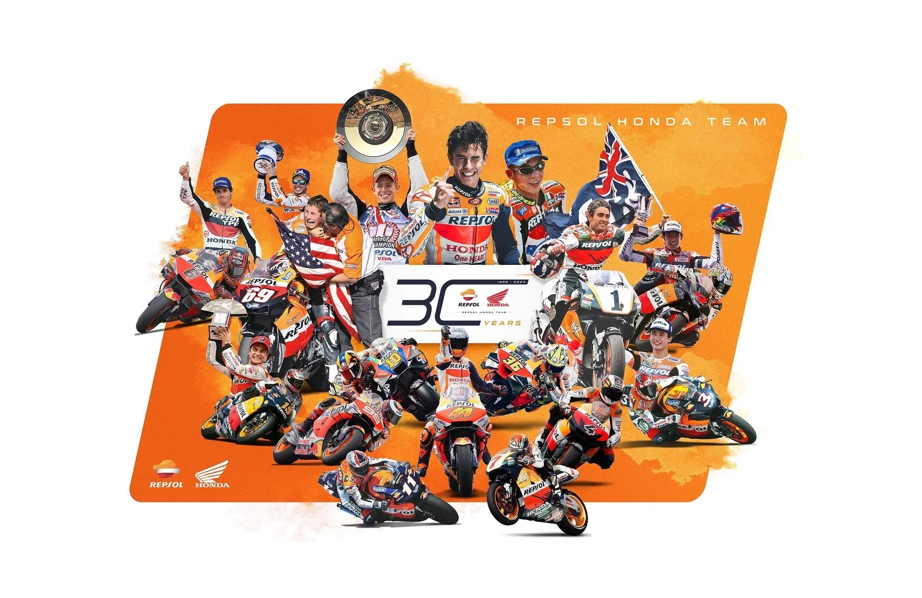 honda repsol motogp addio