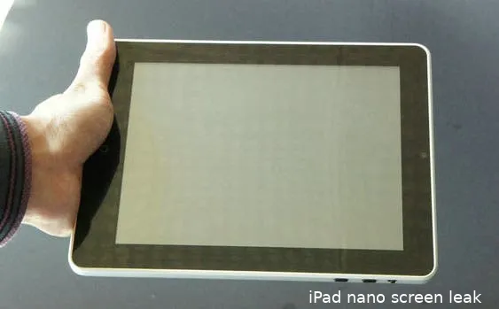 ipad nano clone screen