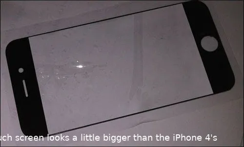 iphone 5 touch screen leaked