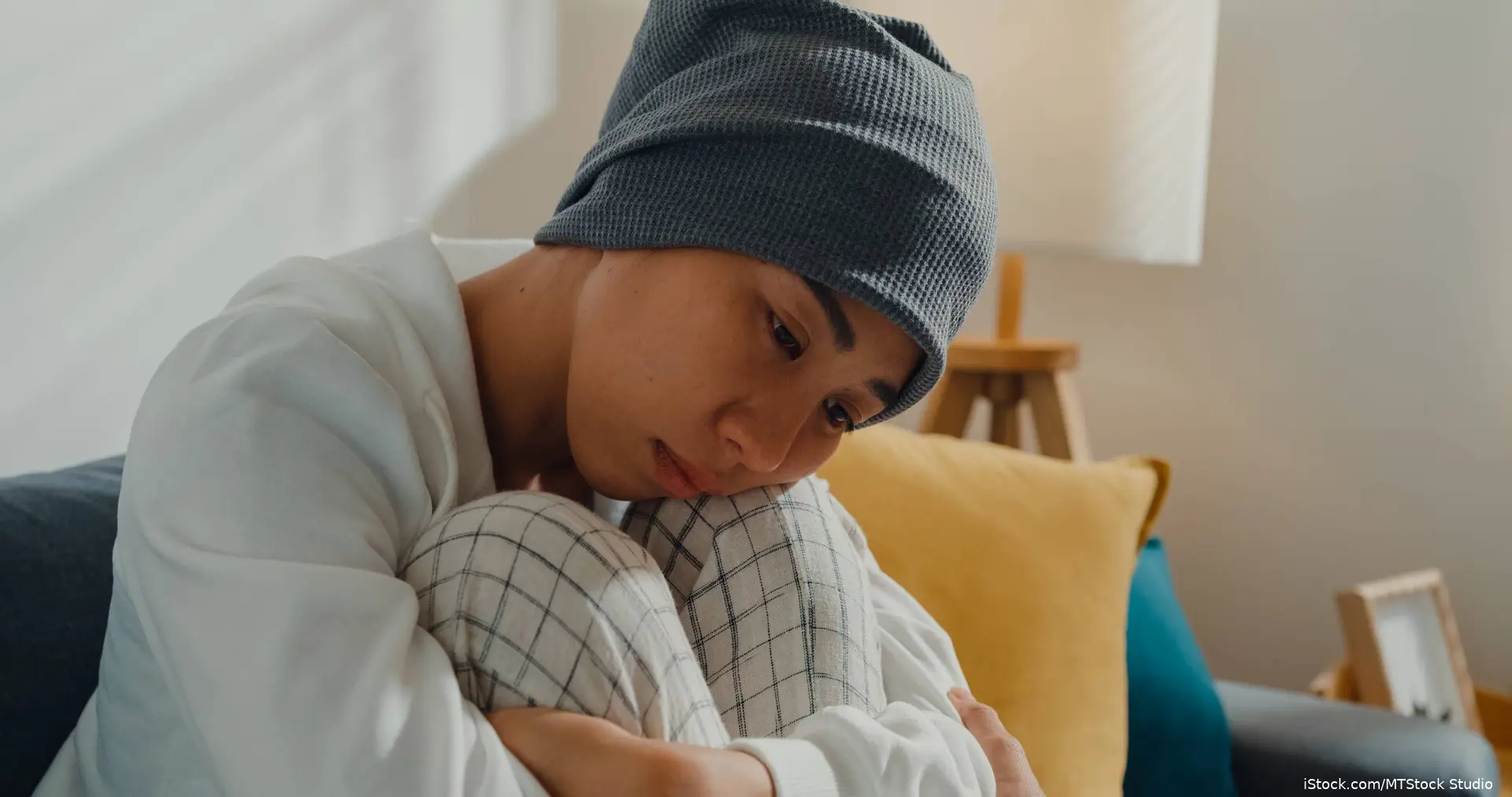 cancer patient looking fatigued