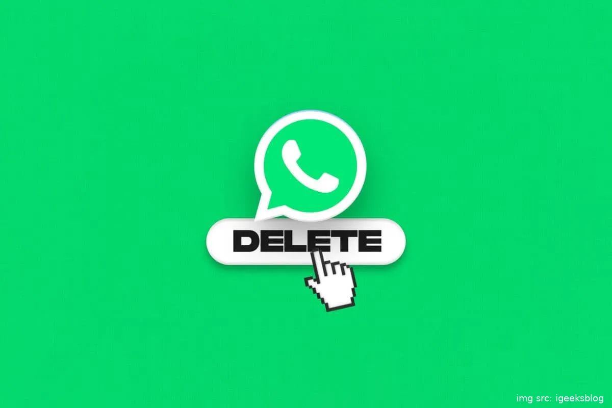 whatsapp account deleted