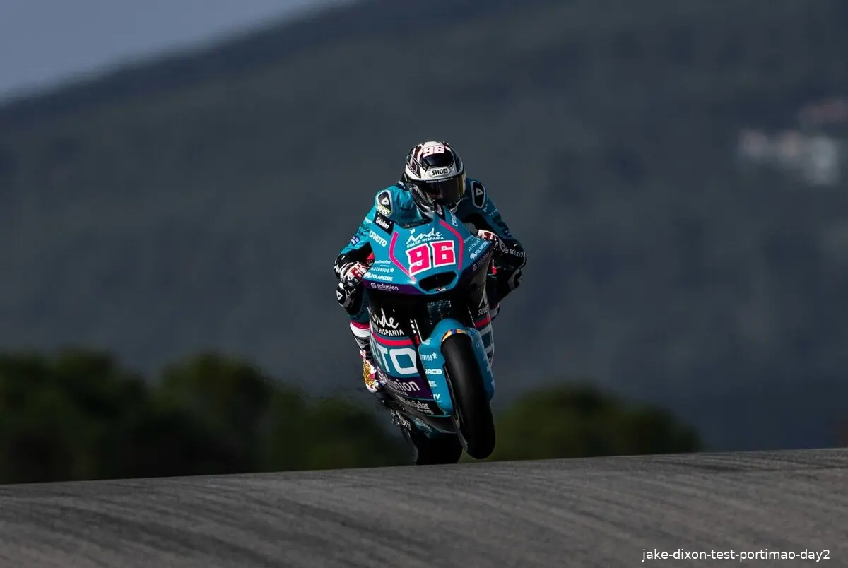 jake dixon test portimao day2