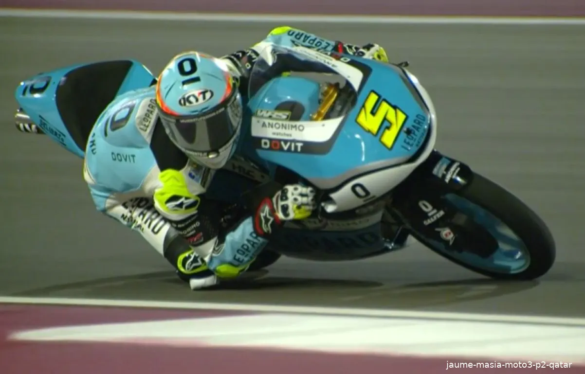 jaume masia moto3 p2 qatar
