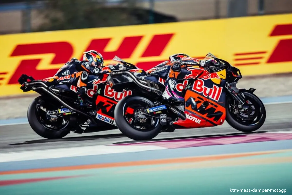 ktm mass damper motogp