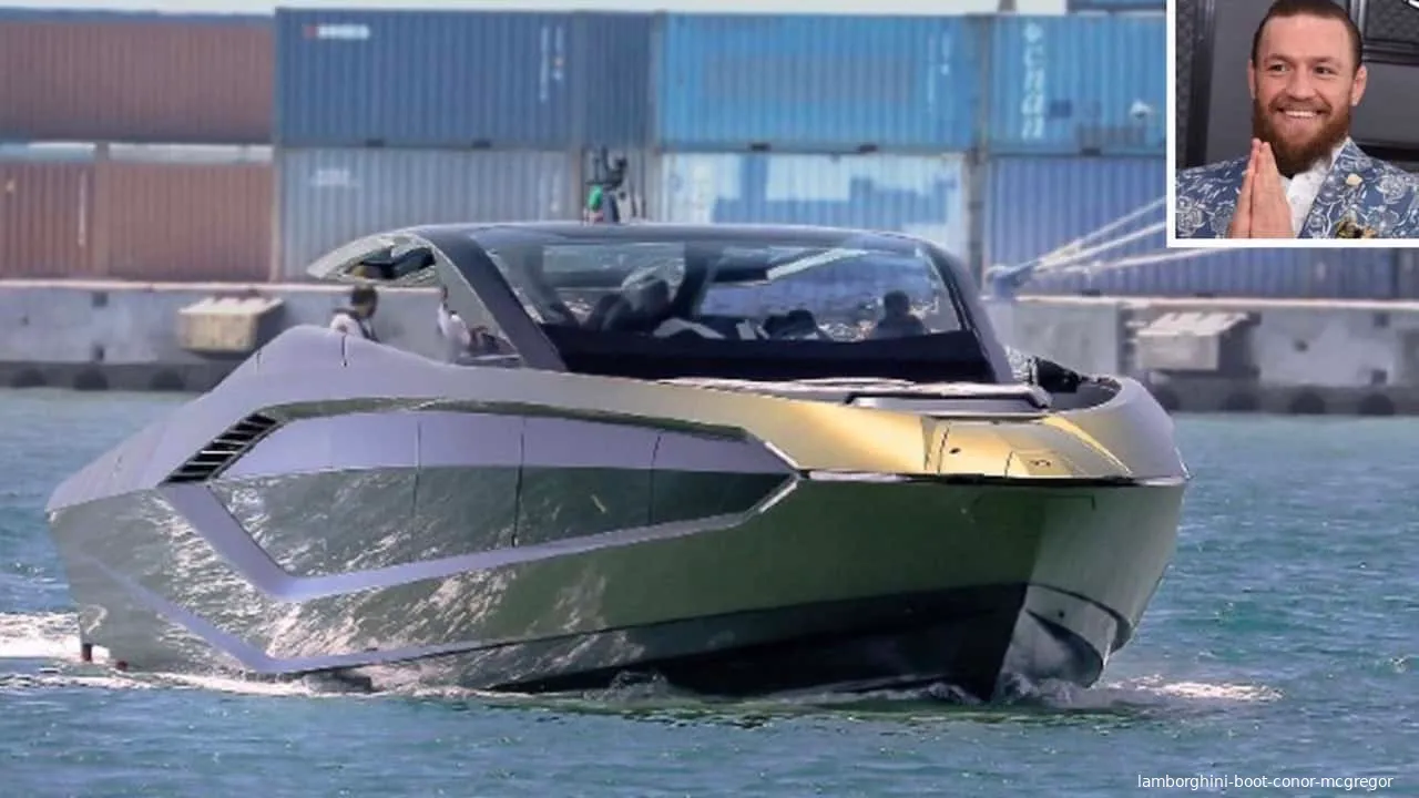 lamborghini boot conor mcgregor