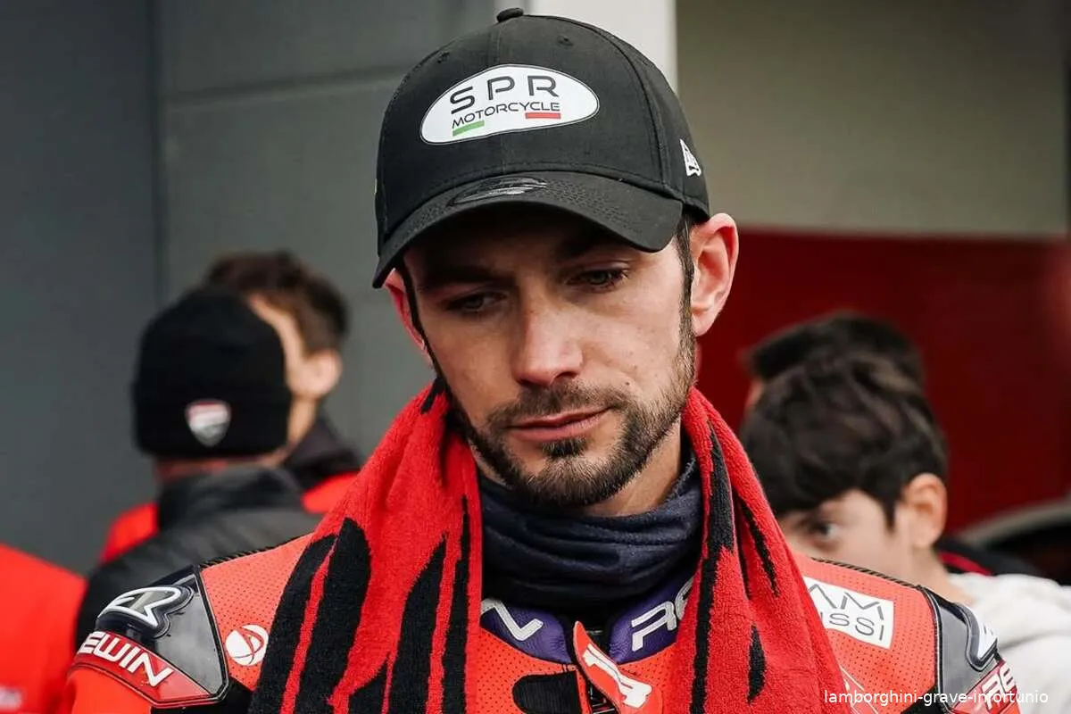 lamborghini grave infortunio