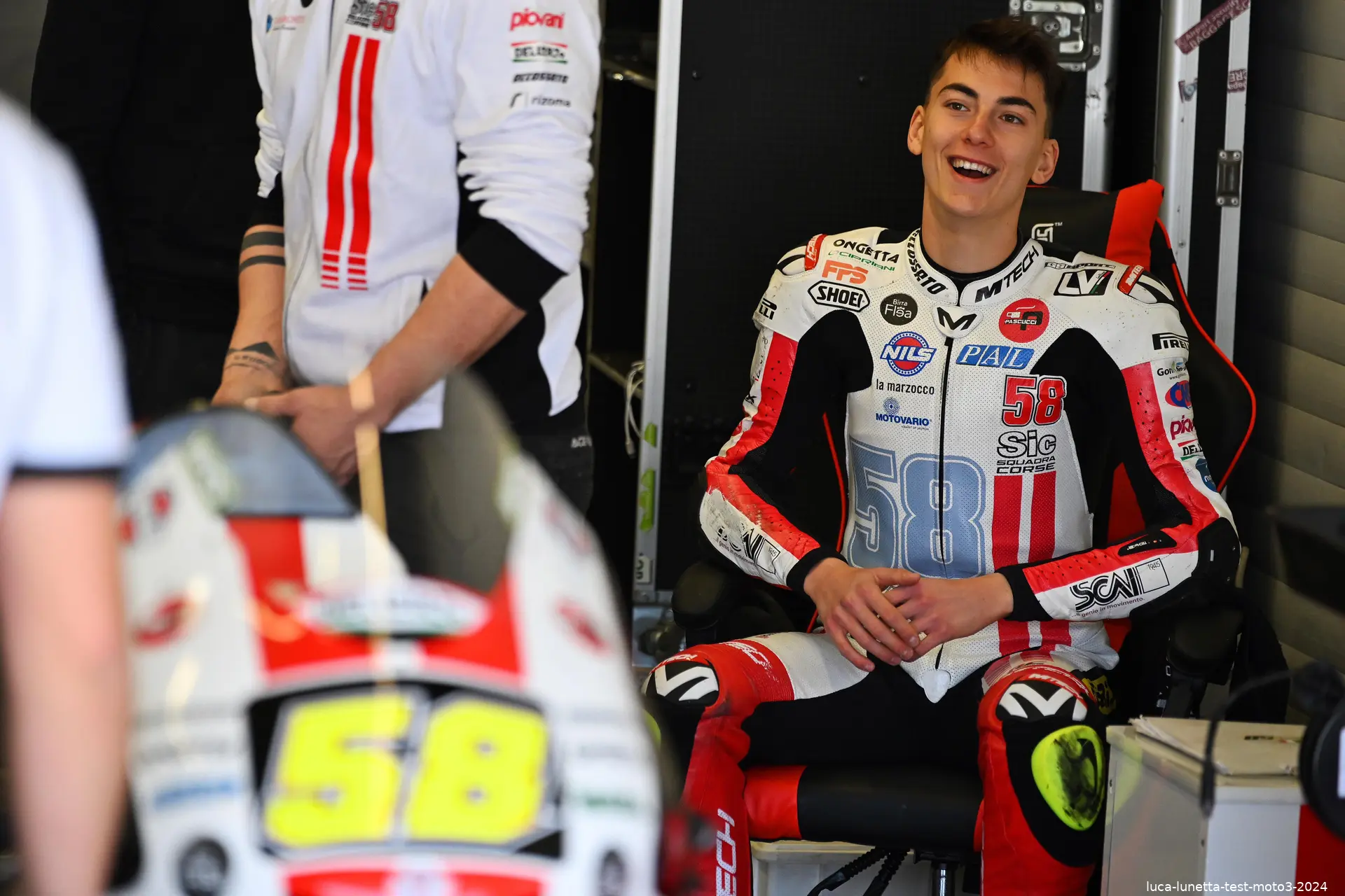luca lunetta test moto3 2024