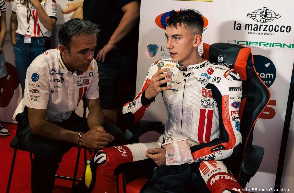 lunetta 58 moto3 austria 1