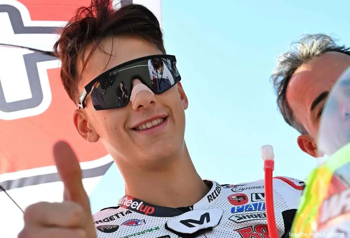 lunetta moto3 ritorno