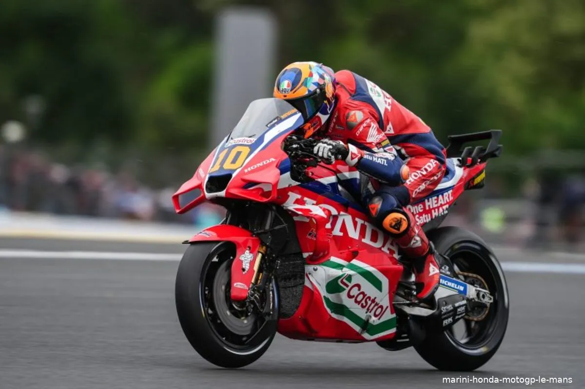 marini honda motogp le mans