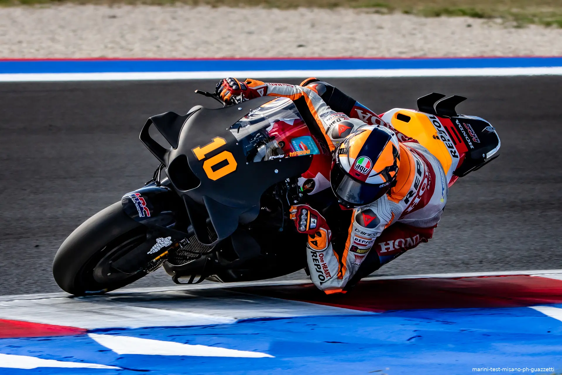 marini mattina test misano
