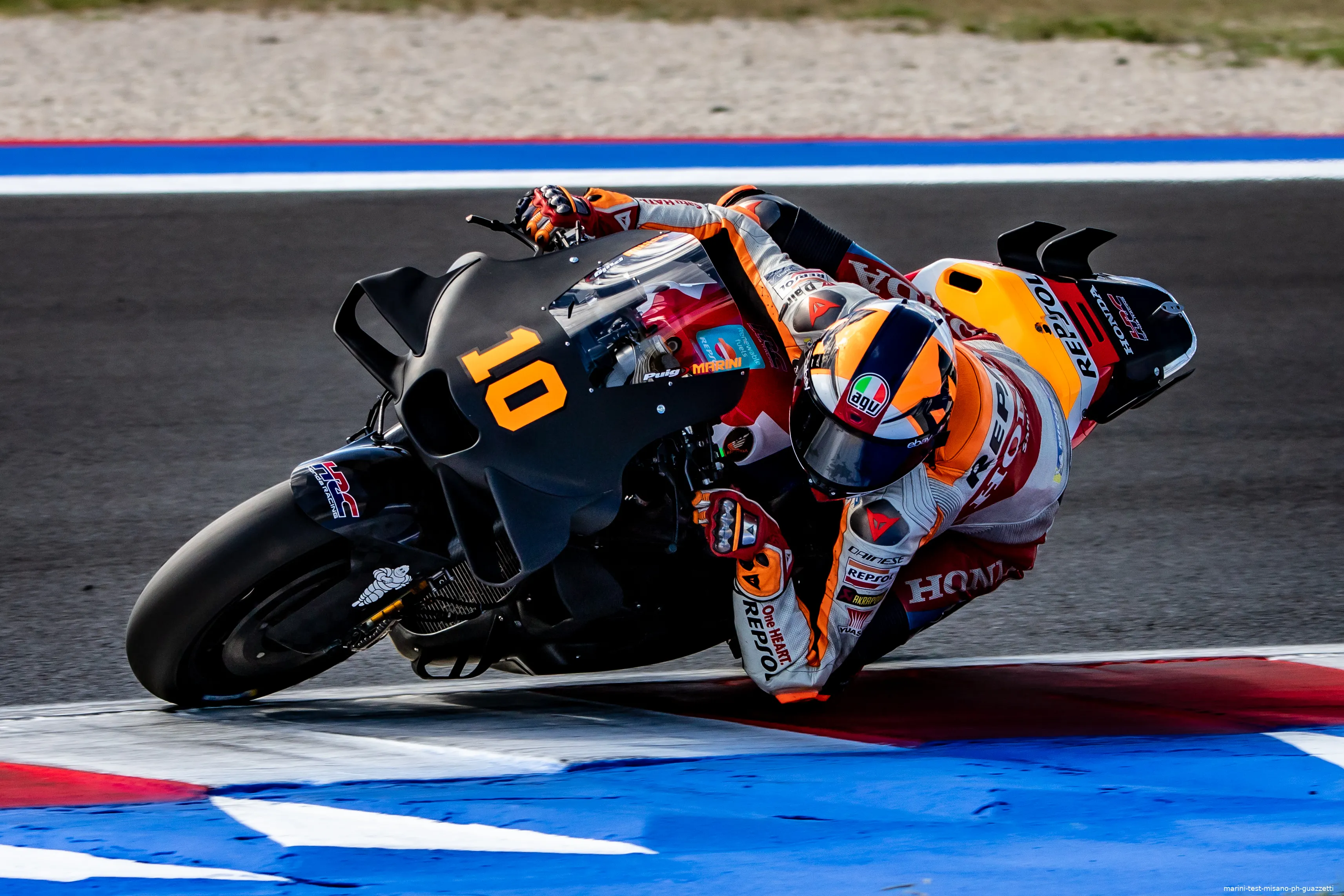 marini mattina test misano