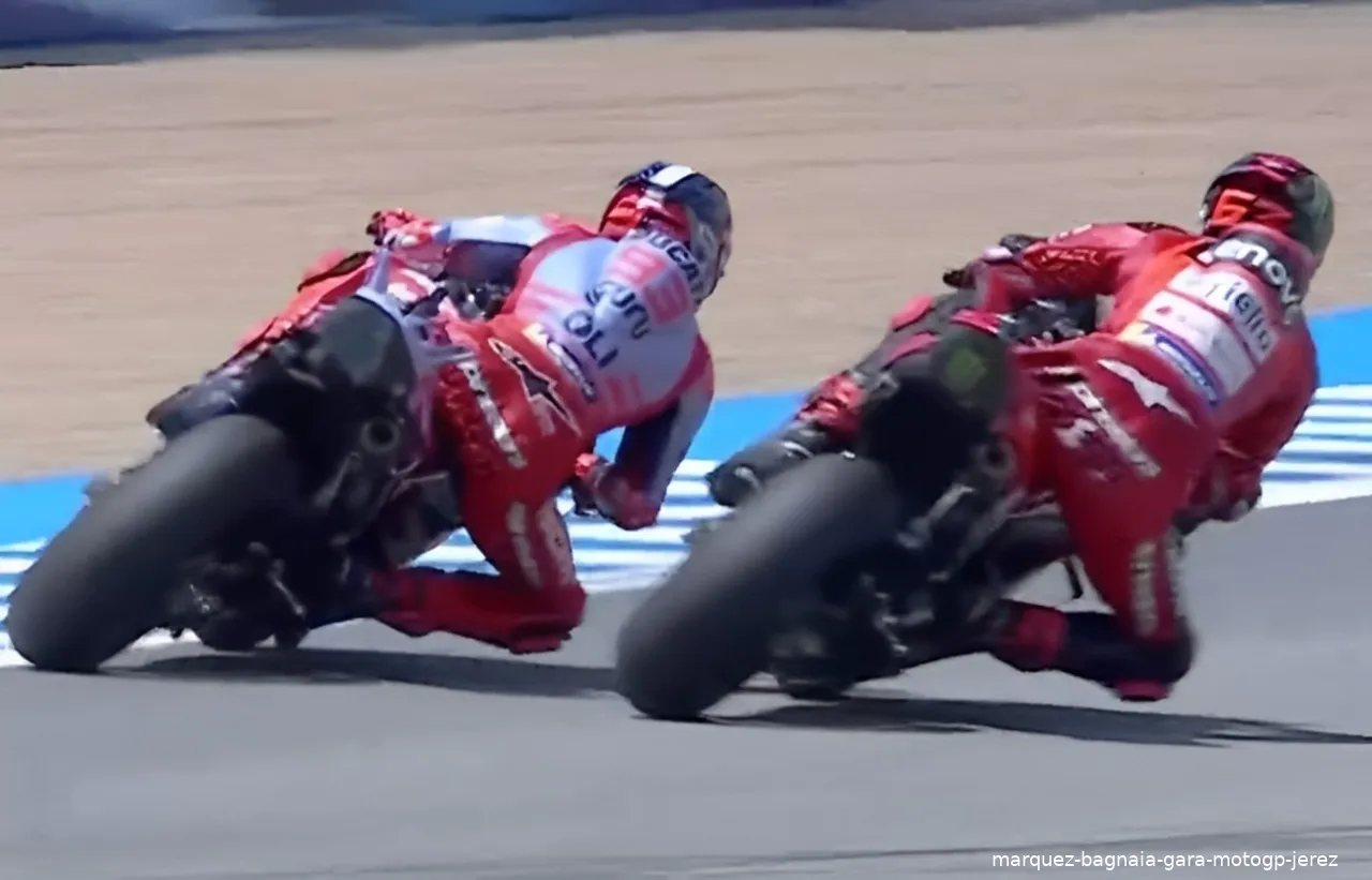 marquez bagnaia gara motogp jerez 1