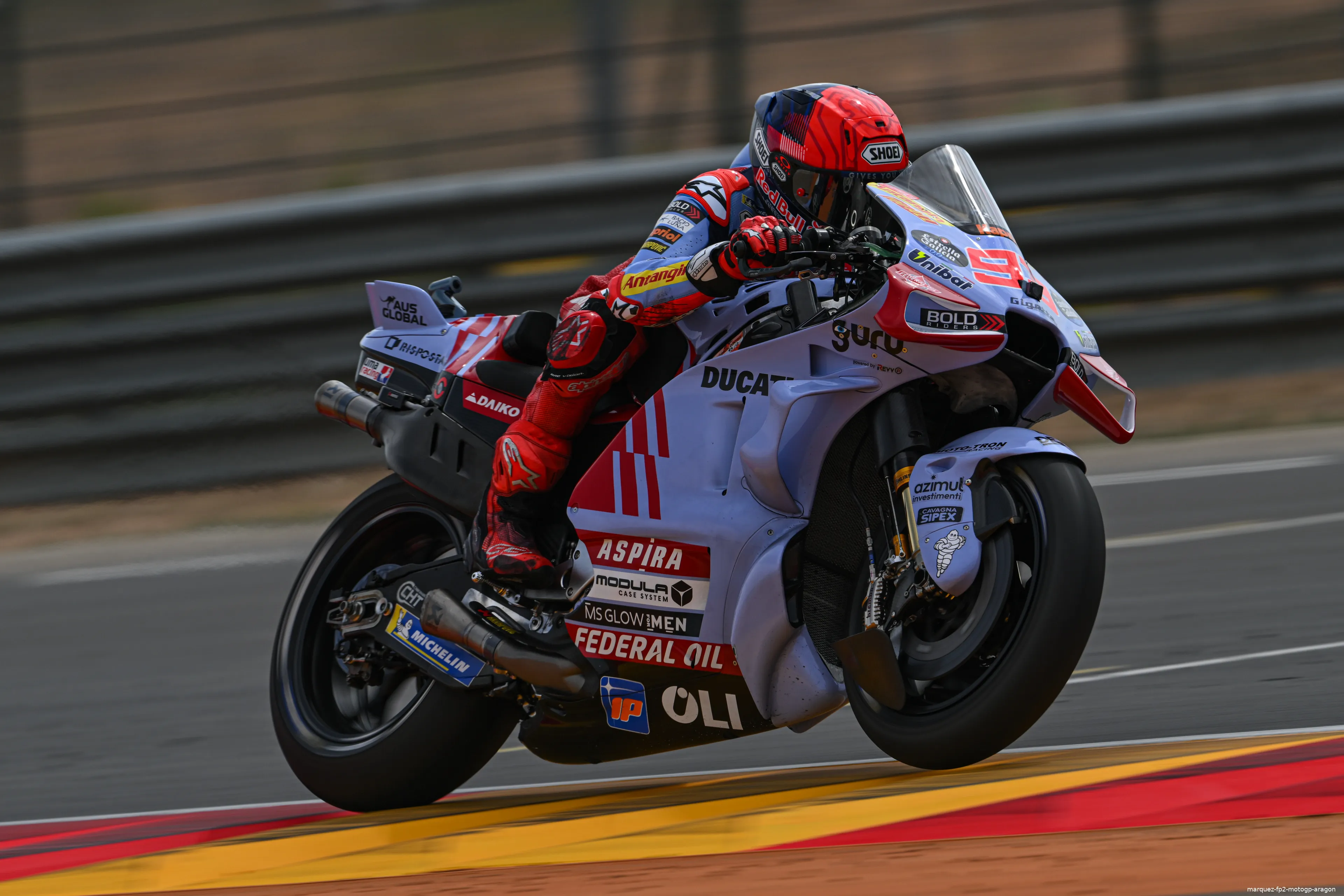 marquez fp2 motogp aragon
