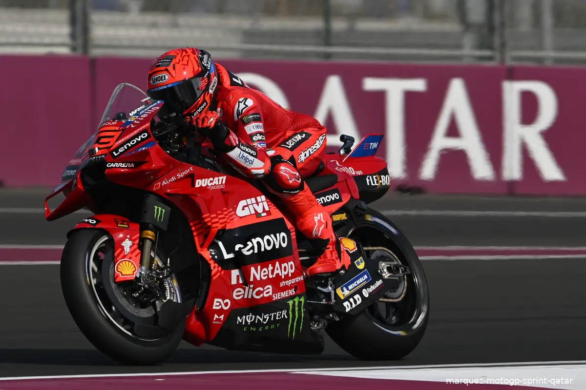 marquez motogp sprint qatar