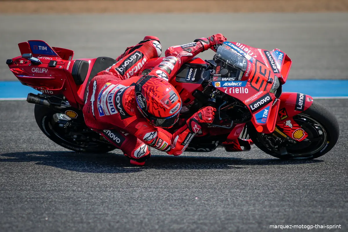 marquez motogp thai sprint