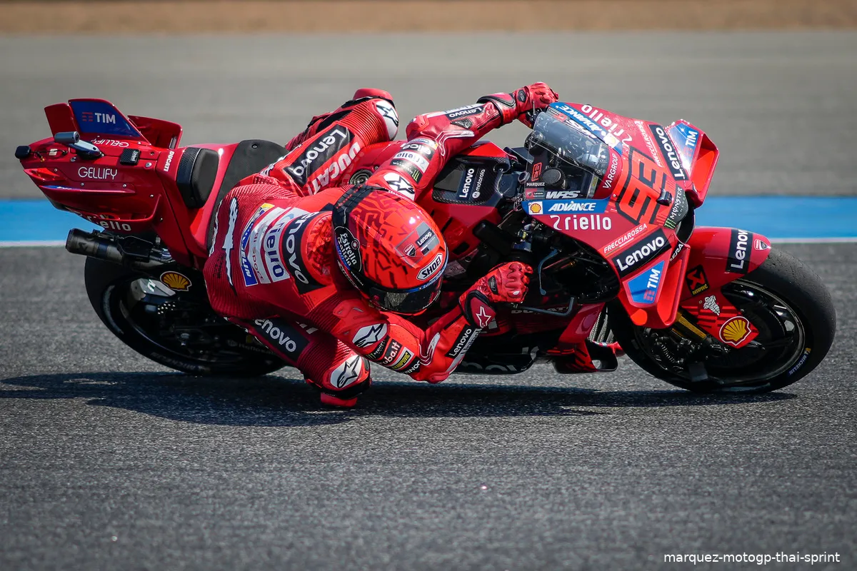 marquez motogp thai sprint