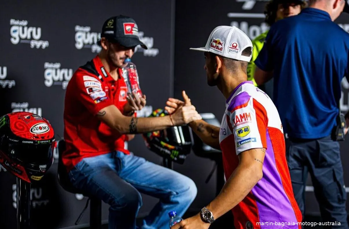 martin bagnaia motogp australia
