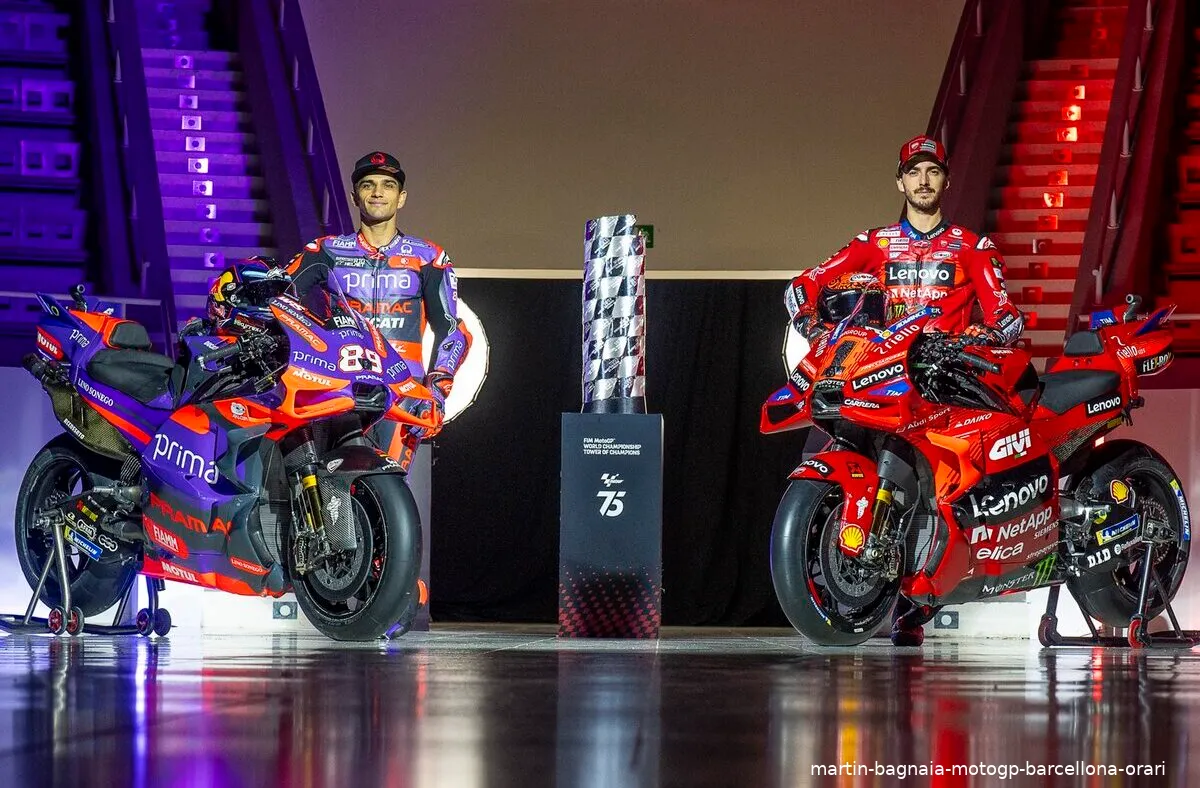 martin bagnaia motogp barcellona orari