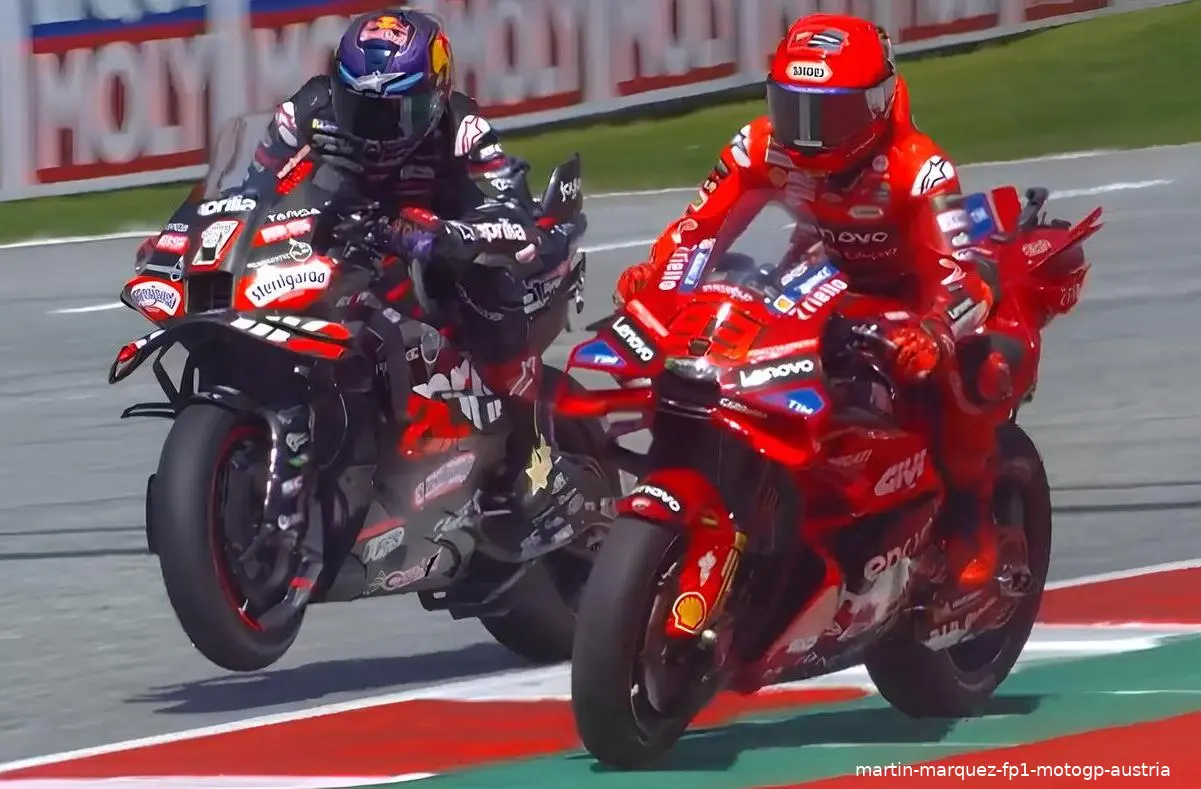 martin marquez fp1 motogp austria
