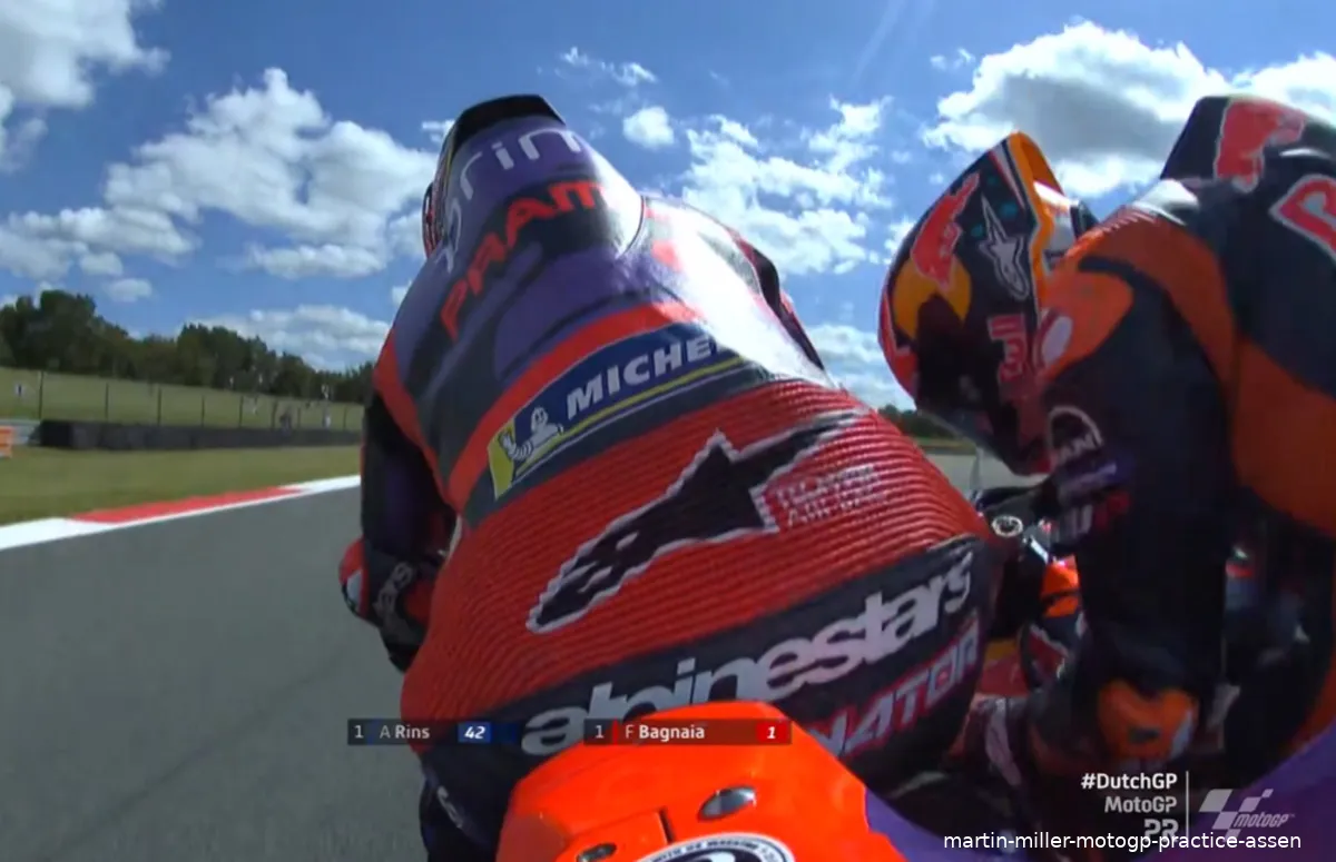 martin miller motogp practice assen