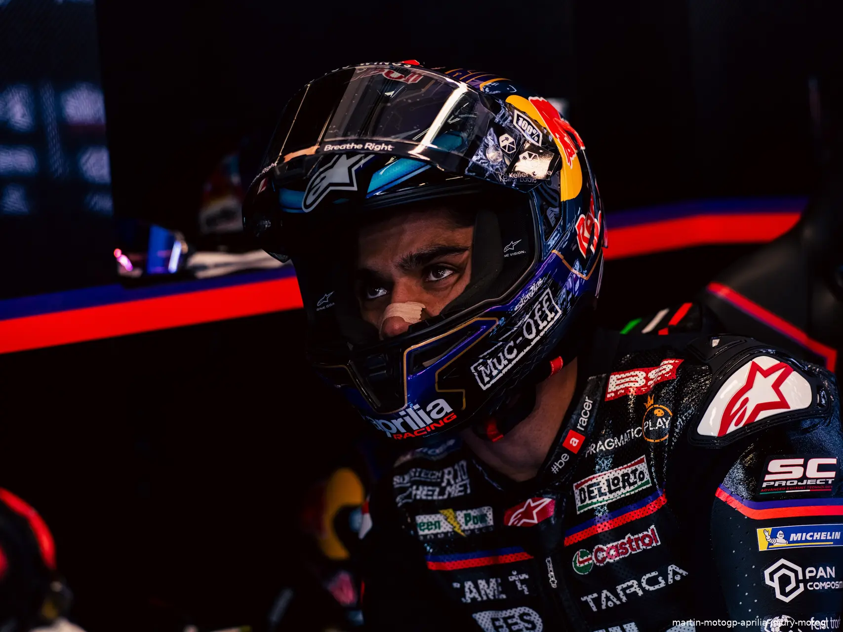martin motogp aprilia injury motegi