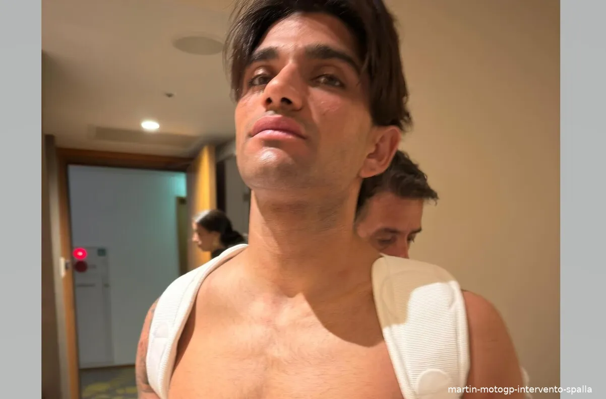 martin motogp intervento spalla