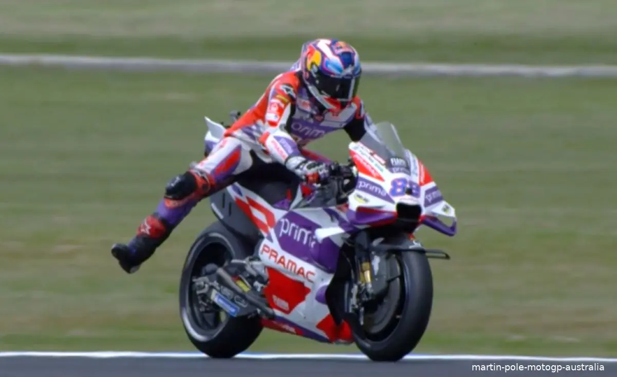 martin pole motogp australia