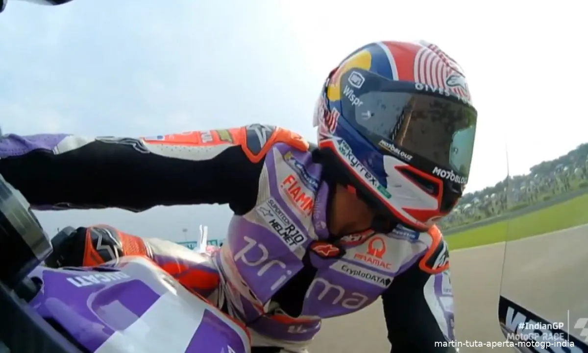 martin tuta aperta motogp india