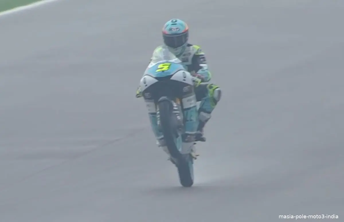 masia pole moto3 india