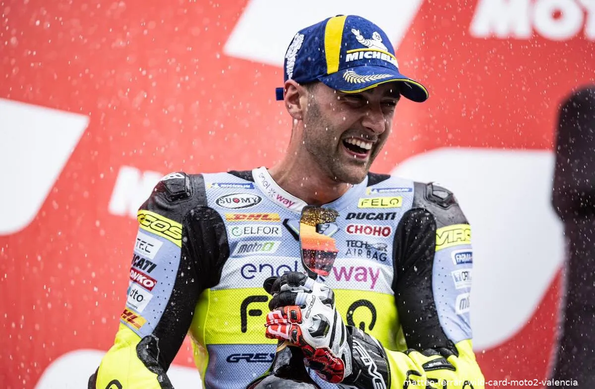 matteo ferrari wild card moto2 valencia