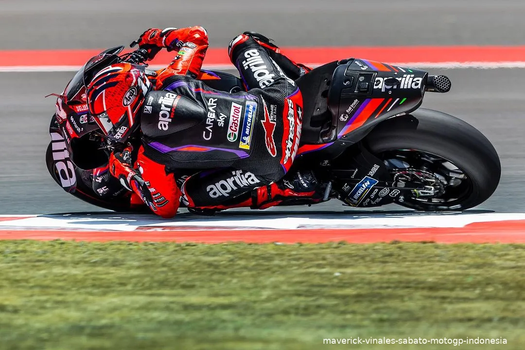 maveric vinales sabato motogp indonesia