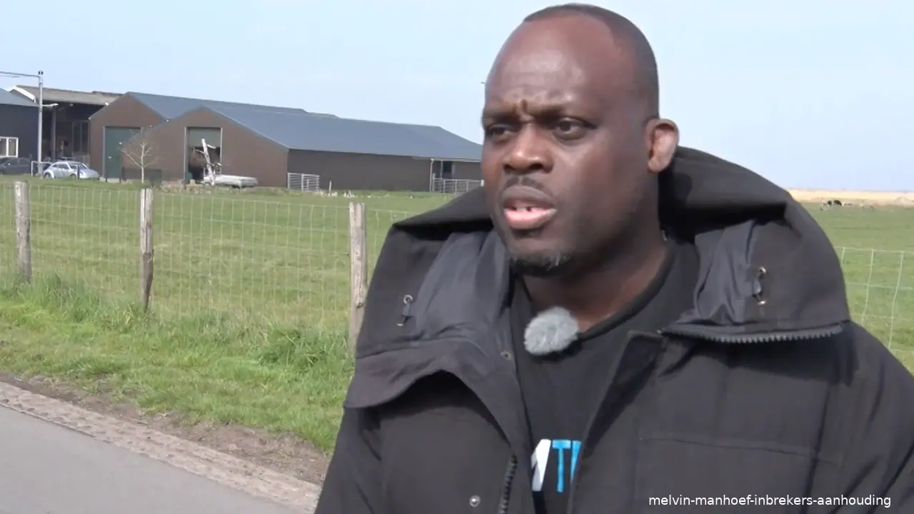 melvin manhoef inbrekers aanhouding