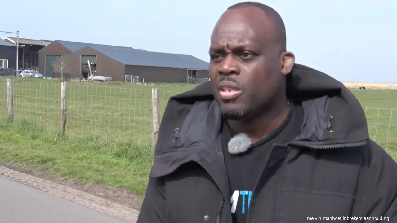 melvin manhoef inbrekers aanhouding