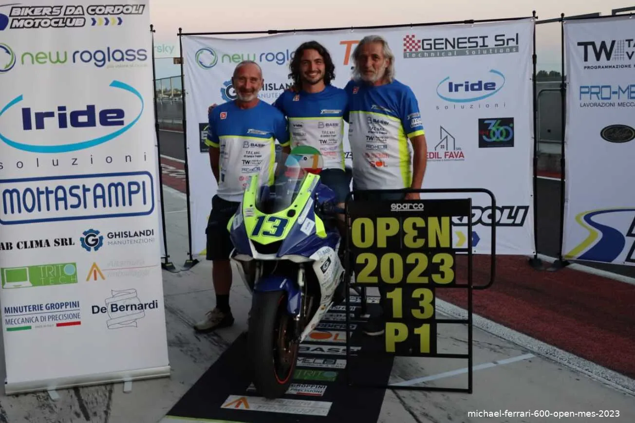 michael ferrari 600 open mes 2023