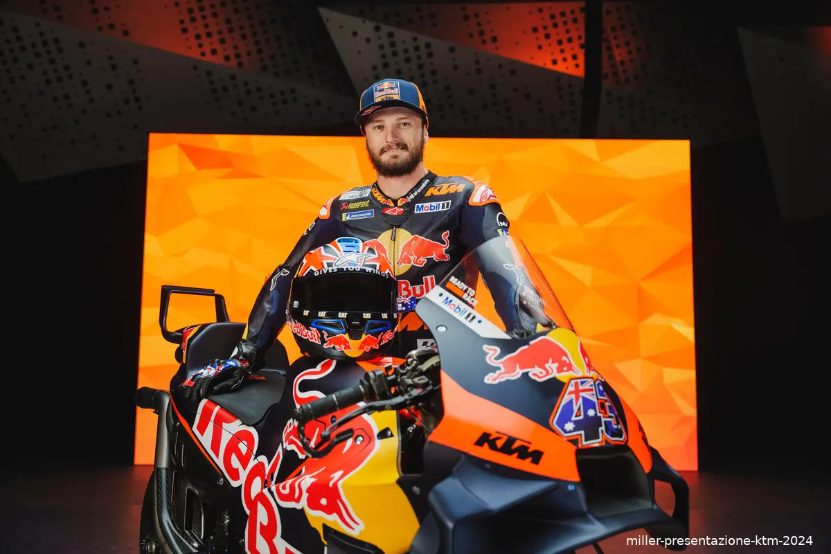miller presentazione ktm 2024