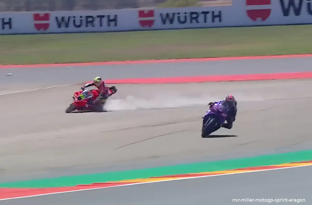 mir miller motogp sprint aragon 2