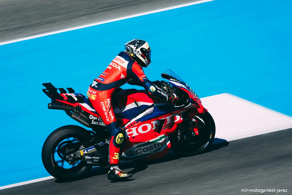 mir motogp test jerez