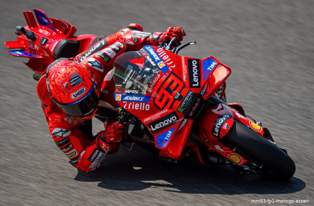 mm93 fp1 motogp assen