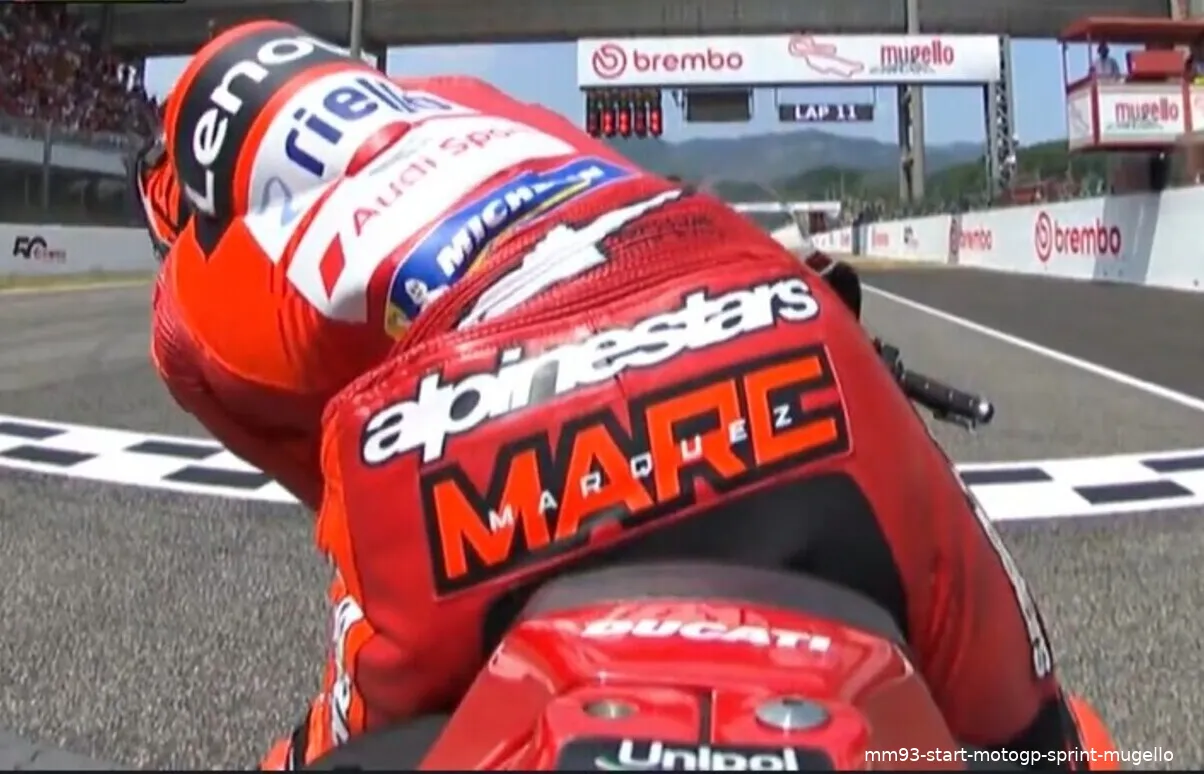mm93 start motogp sprint mugello