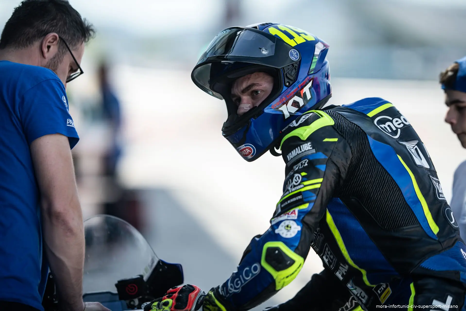 mora infortunio civ supersport misano