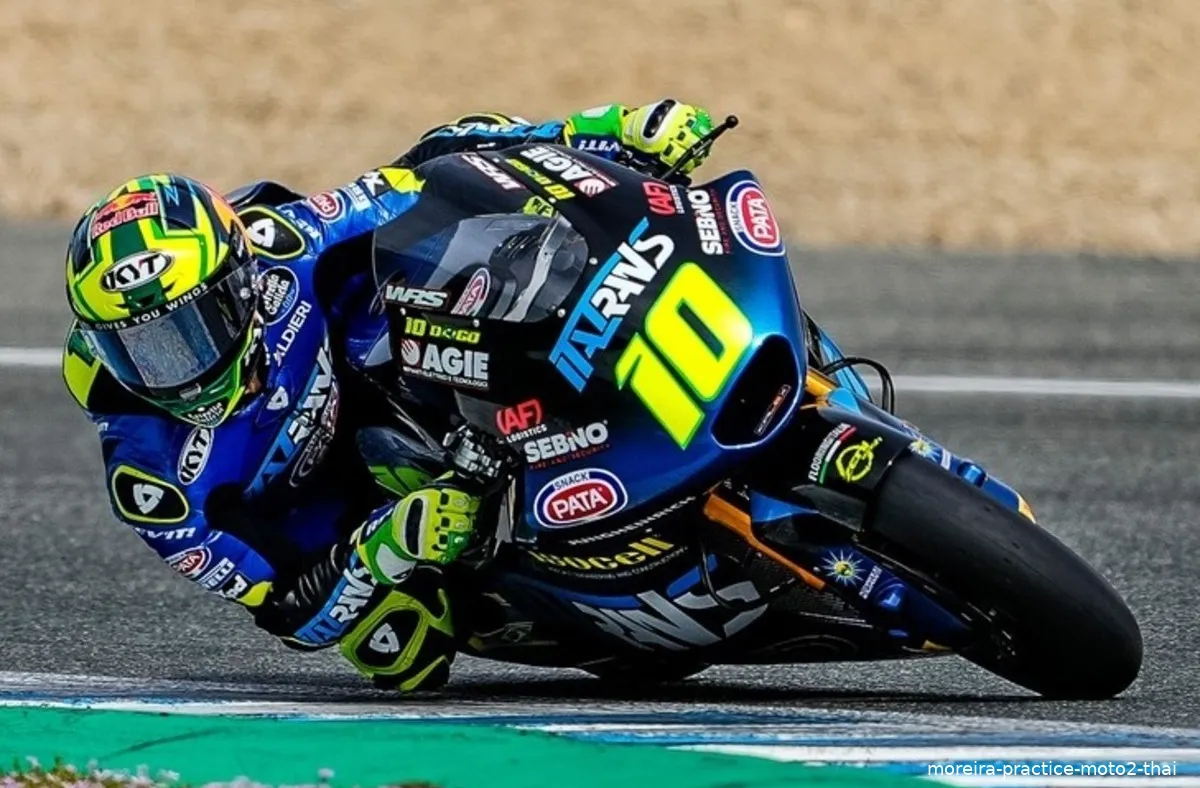 moreira practice moto2 thai