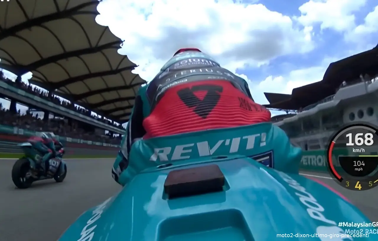 moto2 dixon ultimo giro precedenti