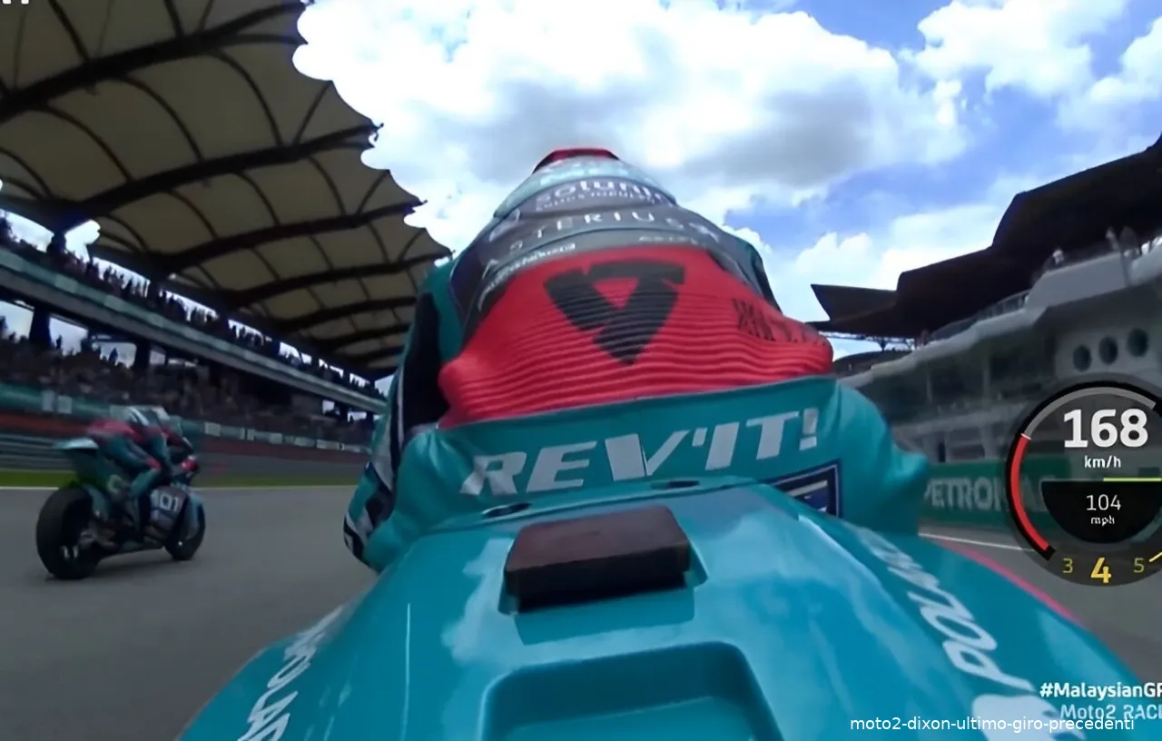 moto2 dixon ultimo giro precedenti