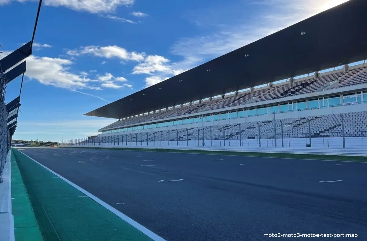moto2 moto3 motoe test portimao 1