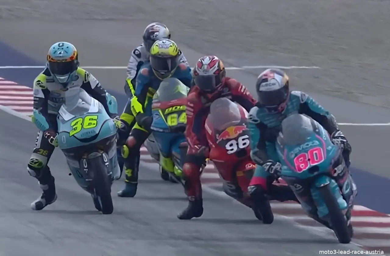 moto3 lead race austria
