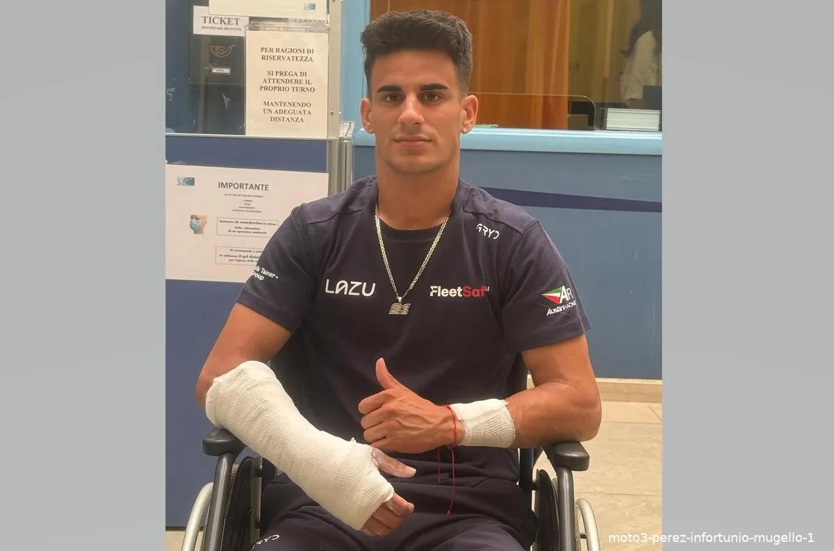 moto3 perez infortunio mugello 1