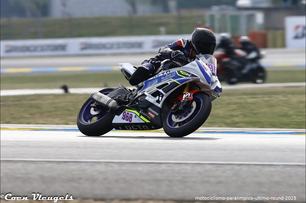 motociclismo paralimpico ultimo round 2025