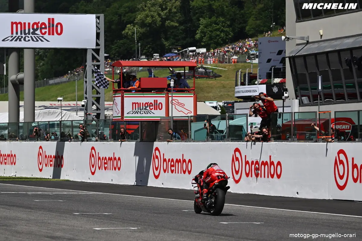 motogp gp mugello orari